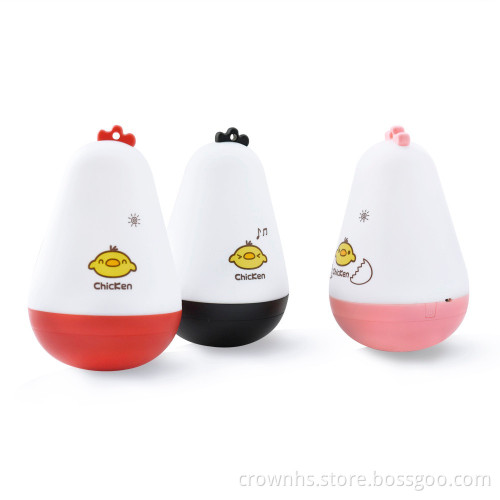 2016 Portable Smart cheap Roly-poly GooGoo lamp european cartoon childrens night light